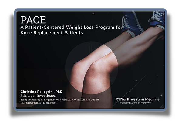 PACE research project for knee replacement patients